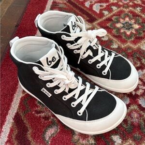 Be Lenka Rebound Black and White High-Top Sneakers size 38